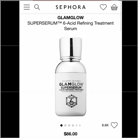 NEW. Glam Glow. Super Serum. Acid Refining. - Picture 2 of 2